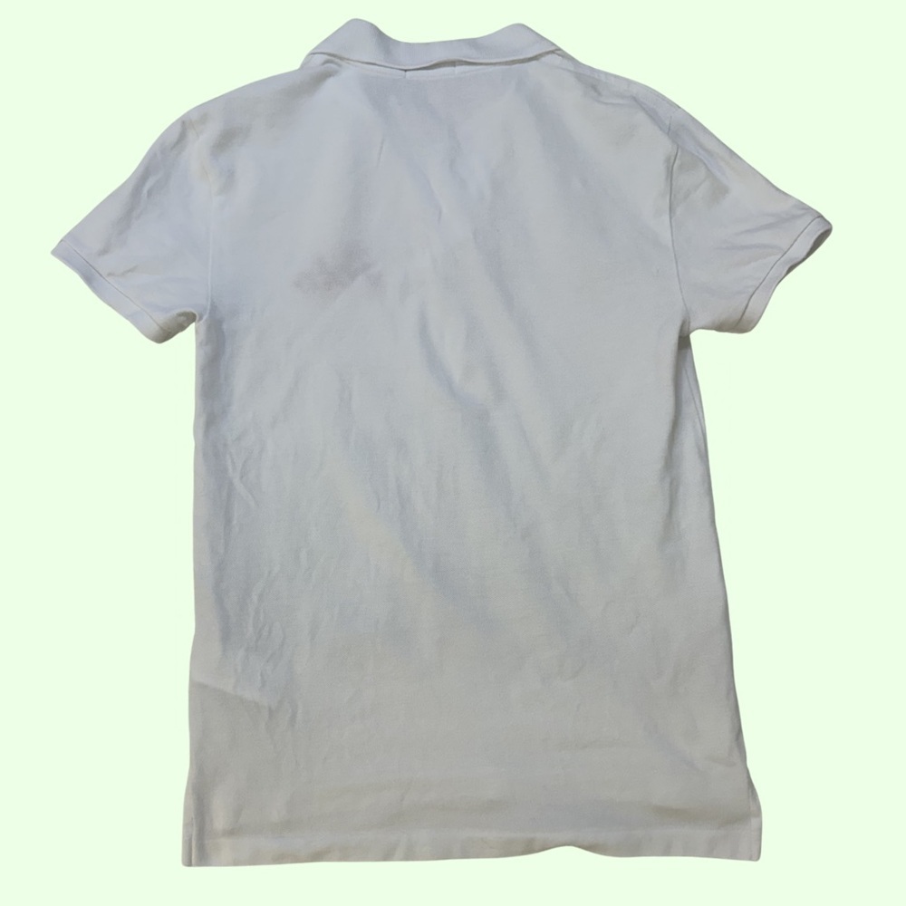 *Rare* Ralph Lauren Blue Label White Polo Shirt with Sailboat Design - Picture 2 of 4